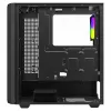PC korpusas SAVIO Noctis Glass RGB – juodas, ATX/Micro-ATX, 210×410×450 mm, 3×120 mm priekiniai ventiliatoriai