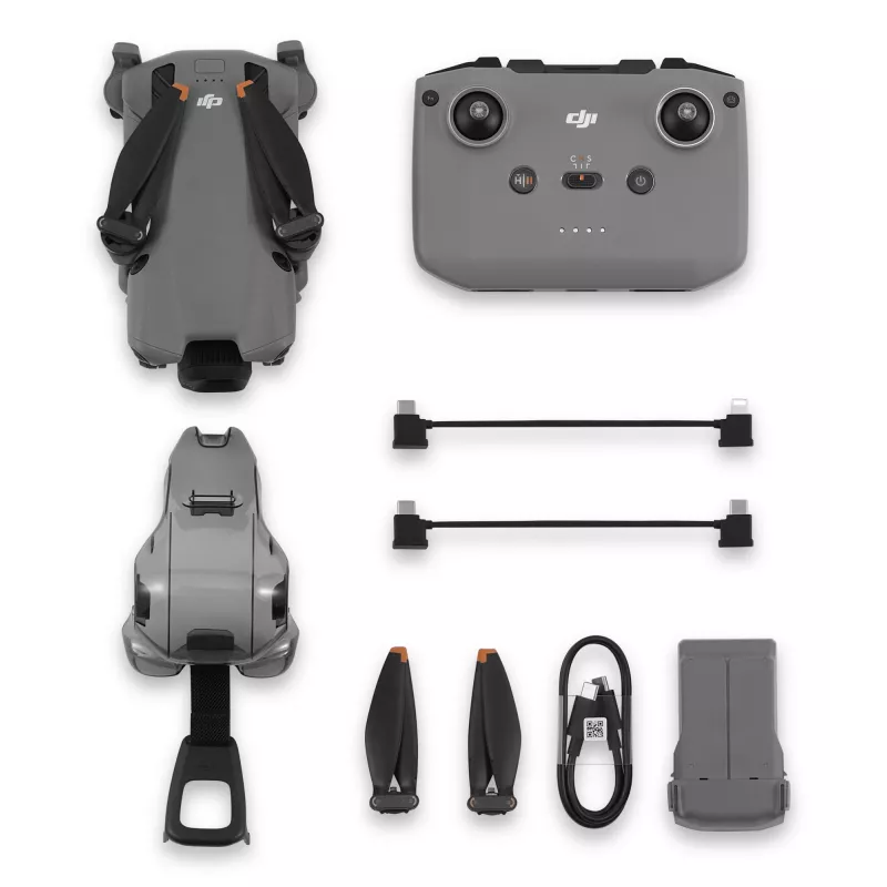 Dronas DJI MINI 5 PRO (RC-N3) lengvas 249g su 50MP jutikliu, Lidar, nuotolinio valdymo pultu