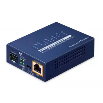 PLANET 1 prievado 100/1000X SFP tinklo medijos keitiklis mėlynas