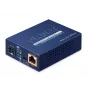 PLANET 1 prievado 100/1000X SFP tinklo medijos keitiklis mėlynas