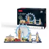 CubicFun 306-20532 City Line London LED 3D dėlionė, 186 detalių