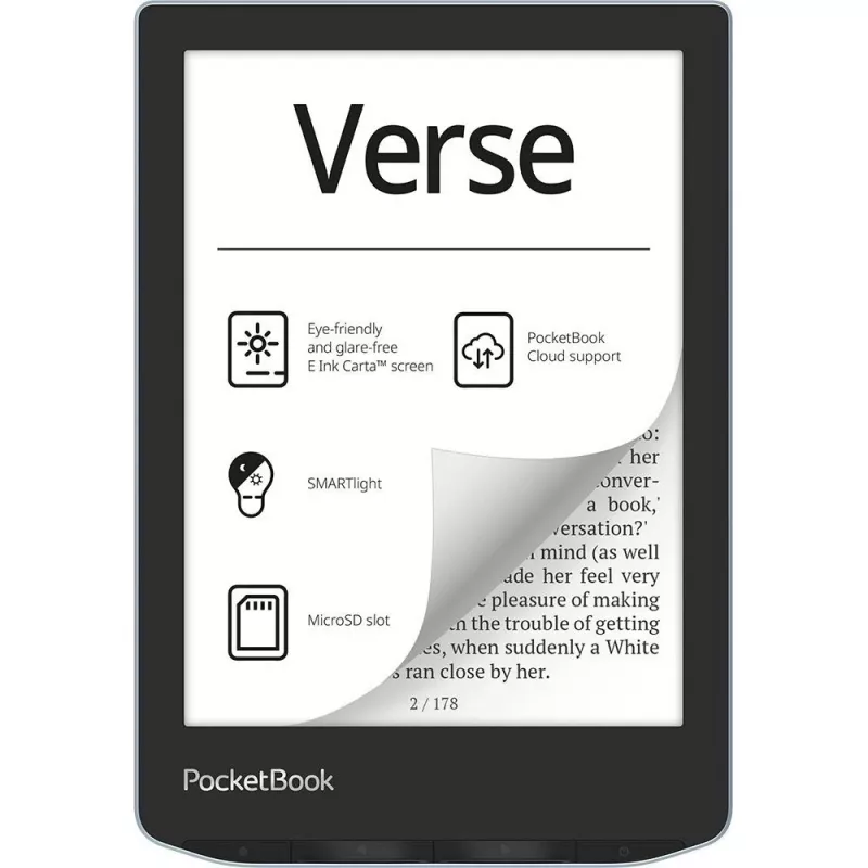 PocketBook Verse – 15,2 cm (6 colių) E Ink Carta elektroninė knyga
