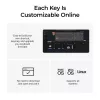 Mechaninė klaviatūra Keychron Q6 HE QMK su Gateron Double-Rail magnetiniais stabilizatoriais