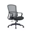 Ergonominė biuro kėdė Up Up Darwin, juoda, juodas audinys + pilkas tinklelis