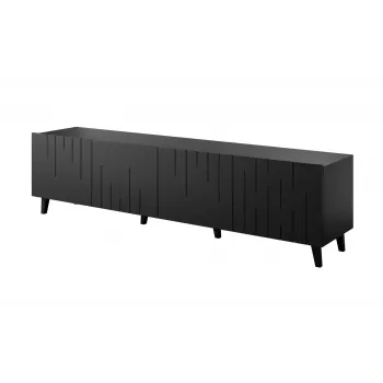 RTV spintelė BARI 200x42x52 matinis juodas