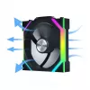 Lian Li UNI FAN SL Wireless 120 Reverse Blade ventiliatorius