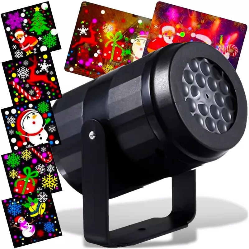 LED Kalėdinis lazerinis projektorius Extralink EX.73509 namų dekoratyviniam apšvietimui