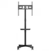 Mobilus televizoriaus stovas MACLEAN MC-949, 32–55 col., VESA 75×75–400×400 mm, 25 kg, 147–155 cm, lentyna, juodas