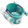 Valymo rinkinys grindims Leifheit Classic Mop (modelis ) grindų šluota su keičiama galvute