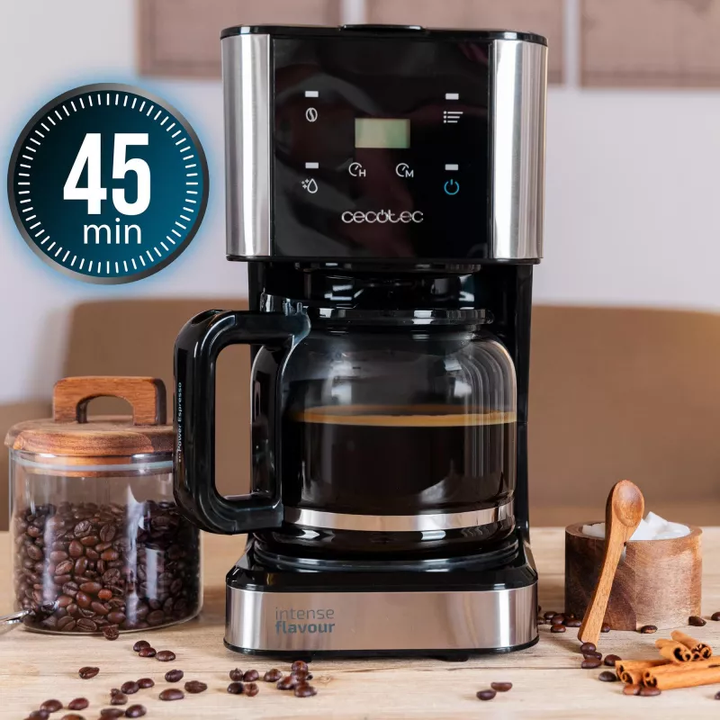 Cecotec 272 12 puodelių/1.5 L juodas kavos aparatas