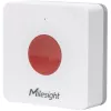 Belaidis medicininis panikos mygtukas Milesight WS101915M, maitinamas baterija LiCoO2, 50×50×18 mm, baltas