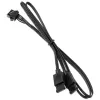 Adapteris Kolink 4 kontaktų ventiliatoriui į 3 kontaktų 5V ARGB, 0,4 m