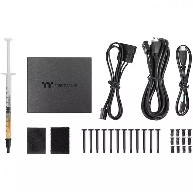 Ventiliatorius Thermaltake SWAFAN 14 RGB 14 cm Juodas 500-2000 RPM