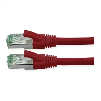 ROLINE RM Patch Cable Cat.6A S/FTP (PiMF), Raudonas, 0,3 m