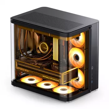 PC korpusas Jonsbo TK-2 2.0 Midi Tower juodas