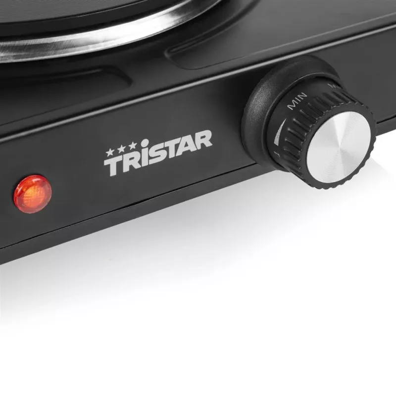 Tristar stalinė kaitlentė KP-6151 | 1 kaitvietė | Juoda | Elektrinė