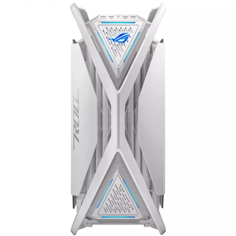 ASUS ROG GR701 Hyperion White, PC korpusas, baltas, ATX, EATX, micro ATX, Mini-ITX, aliuminis, daugiafunkcis, priekinis