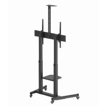 Grindinis TV stovas GEMBIRD TVS-100T-03 60–100 colių televizoriams, reguliuojamas aukštis, universalus tvirtinimas