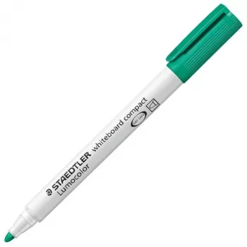 Markeris Staedtler Lumocolor 341-5, kulkos galiukas, žalia spalva