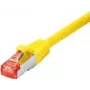 Tecline exertis Connect - Patch laidas - RJ-45 (M) - RJ-45 (M) - 10 m - SSTP - CAT 6 - be halogenų - geltona (71510Y)