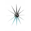 NeXtime Nova 3051bl sieninis laikrodis, Ø50 cm, juodas/mėlynas