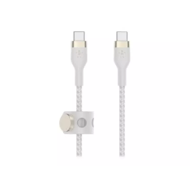 Belkin BOOST↑CHARGE PRO Flex USB-C laidas 1 m USB 2.0 USB-C baltas (CAB011BT1MWH)