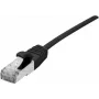 Dexlan tinklo kabelis 858735 0,3 m Cat6a S/FTP juodas