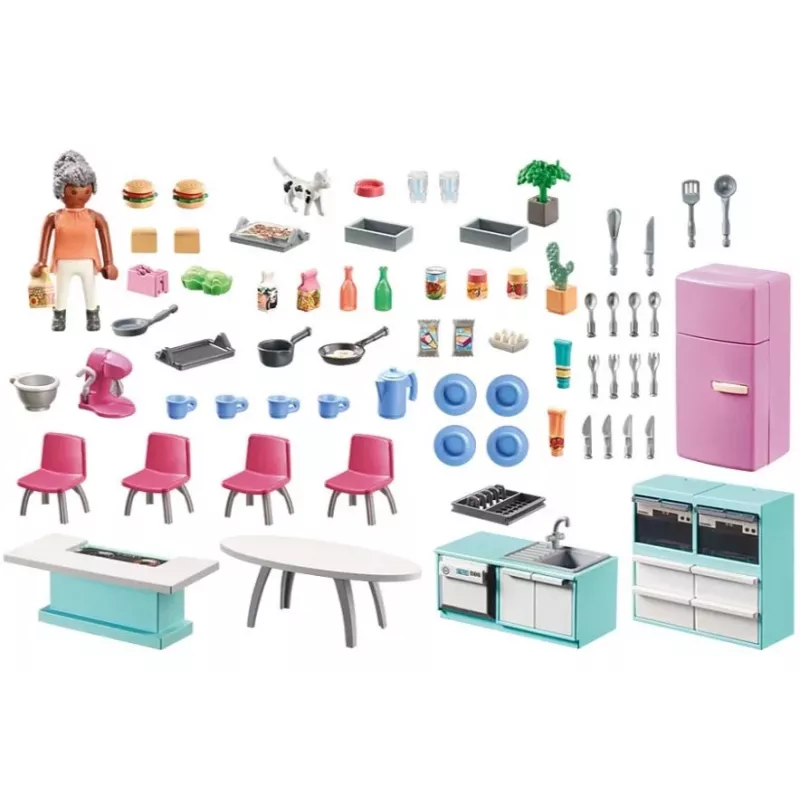 PLAYMOBIL My Life Virtuvė 71608 daugiaspalvis plastikas 4-10 metų