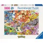 Ravensburger Colour puzzle 1000 dalių (12000832) – Animaciniai personažai
