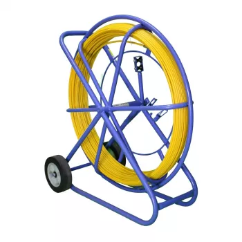 Extralink kabelių tempimo pilotas 10mm 250m, stiklo pluoštas FRP, skersmuo 10mm, ilgis 250m, geltonas