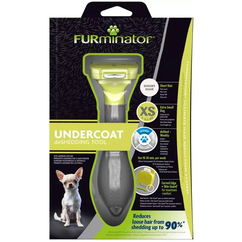 FURminator Toy Dog šukos trumpaplaukiams šunims - XS