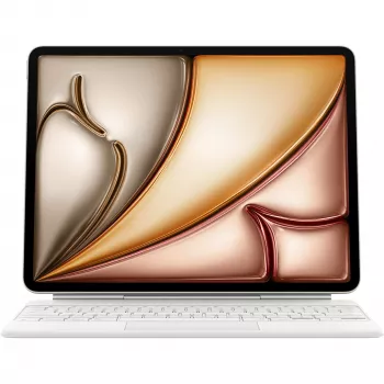 “Apple Magic Keyboard” QWERTY US English Baltas su jutikliniu kilimėliu iPad Air