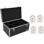 EUROLITE Light Set 4x AKKU TL-3 TCL balta — nešiojamas baterijomis maitinamas apšvietimo rinkinys
