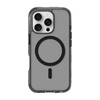 Dėklas LAUT CRYSTAL MATTER X iPhone 16 Pro Max Skaidriai Juodas