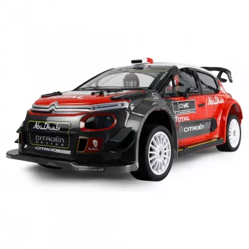 Amewi RC Rallye Citroen CR3 WRC HyperGo 4WD 1:7 RTR juoda/raudona (21126)