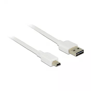 USB kabelis DeLOCK 1m USB 2.0 A / USB 2.0 Mini-B 85157