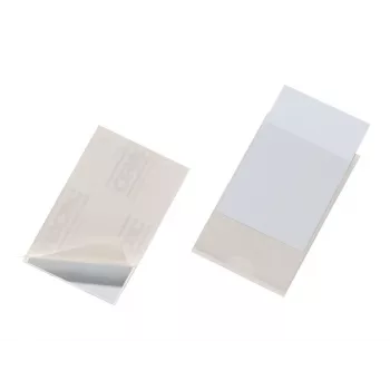 Durable Pocketfix 8079-19 permatomas lipnus etikečių laikiklis, 10 vnt.