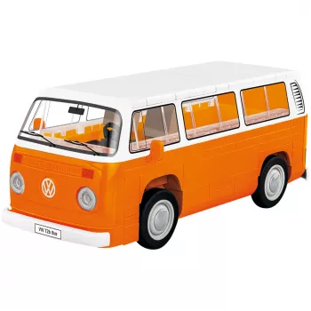 Konstruktorius Cobi Volkswagen T2b Bus oranžinis, mastelis 1:35