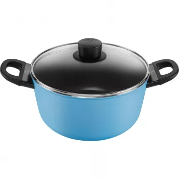 Keptuvė Ballarini Caprera 2H 24 cm, nelipni, mėlyna