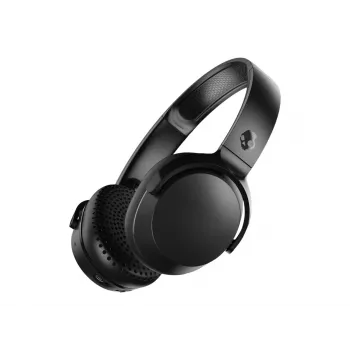 Skullcandy Riff Wireless 2 belaidės ausinės, uždengiančios ausis, įmontuotas mikrofonas, 3,5 mm, USB, juodos