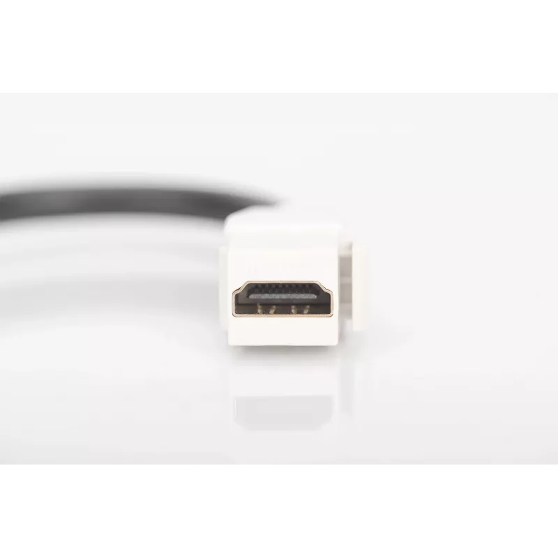 Digitus HDMI 2.0 Keystone modulis su 12 cm kabeliu (Moteris/Moteris)