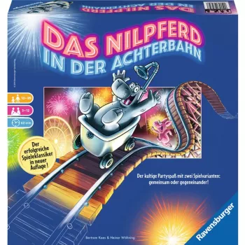 Das Nilpferd in der Achterbahn, žaidimas vakarėliams