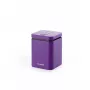 Evaporacinis aromato difuzorius Stylies ELARAPURPLE patalpoms iki 25 m² — violetinis, stačiakampis, AC/baterija/USB maitinimas, kvapo kasetė, 2 h laikmatis, 74×74×100 mm, 1,3 W