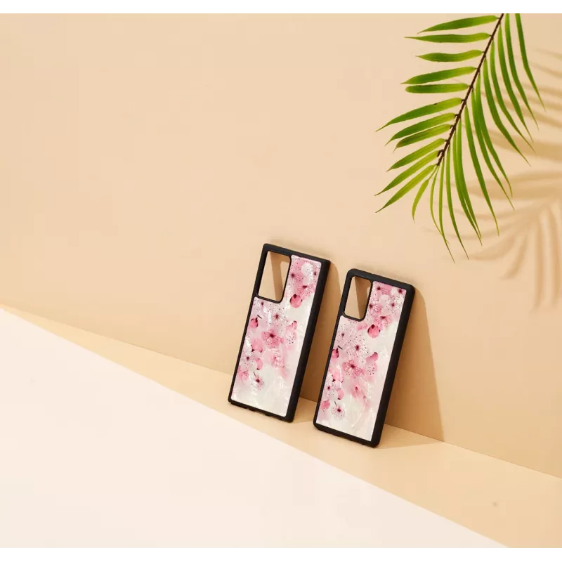 Apsauginis telefono dėklas iKins Samsung Galaxy Note 20 – Lovely Cherry Blossom dizainas