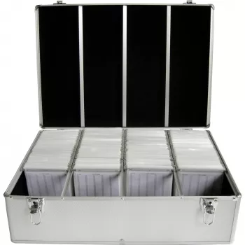 Dėžutė diskams MediaRange BOX78 1000 diskų Sidabrinė