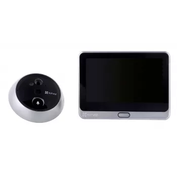 EZVIZ DP2C vaizdo domofono sistema 2 MP 10,9 cm (4,3 inch) sidabrinė
