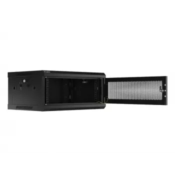 Lanberg WF01-6404-23B spintelė stelažinė 4U sieninė juoda