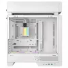 Korpusas staliniam kompiuteriui DeepCool CL6600 WH — baltas, ATX/PS2/SFX/SFX-L maitinimo šaltiniams, 140 mm priekyje, 120/140 mm viršuje/gale, 2,5 colio ir 3,5 colio diskams