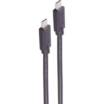USB laidas ShiverPeaks BS13-28405 USB 2.0 4m USB-C juodas