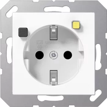 Kištukinis lizdas Type F Jung A 5520.30 WW — Baltas, termoplastikas, 250 V 16 A